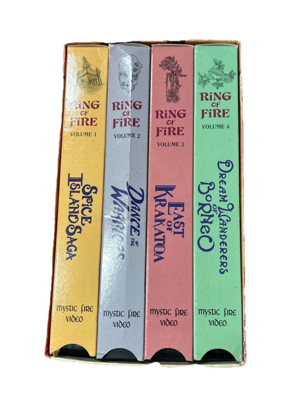 Ring of Fire: An Indonesian Odyssey #1-4 (VHS, 1990, 4-Tape Set)